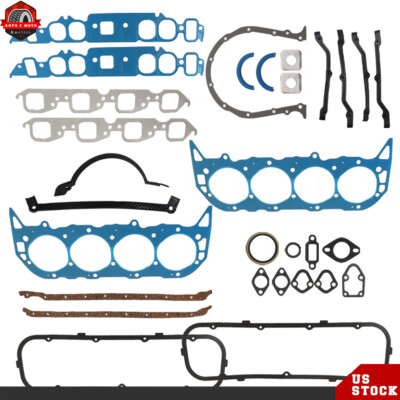 Full Complete Gasket Set For BBC Big Block Chevrolet C20 454 427 396 V8 KS2679