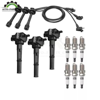 Ignition Coil & Wireset & Spark Plug For Toyota 4Runner Tacoma Tundra t100 3.4L
