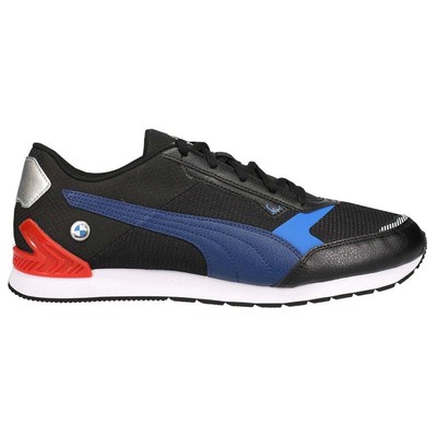 

Мужские черные кроссовки Puma Bmw Mms Track Racer на шнуровке Повседневная обувь 307105-01, Черный, Puma Bmw Mms Track Racer Lace Up