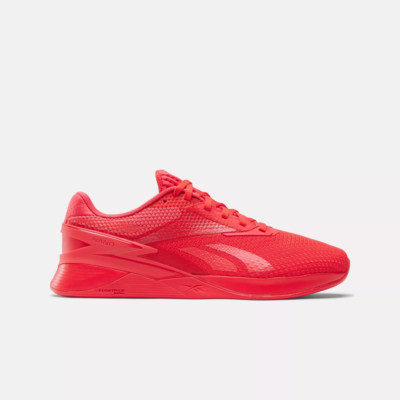 Reebok Nano X3 Training Gym Fitness Shoes (Cherry Red/Neon Cherry) Size 10