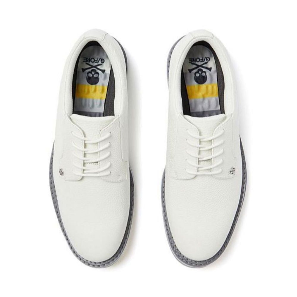 G/FORE GALLIVANTER ホワイト ゴルフシューズ New Mens G/FORE GALLIVANTER PEBBLE LEATHER GOLF SHOE
