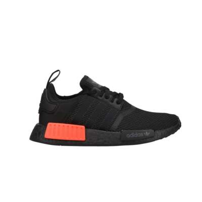 

adidas Nmd_R1 Молодежные кроссовки на шнуровке для мальчиков, размер 4 M, повседневная обувь FV8174, Черный, adidas Nmd_R1 Lace Up Youth