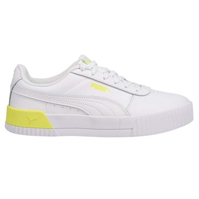 

Кроссовки Puma Carina L Lace Up Youth Boys Size 7 M Повседневная обувь 370677-35, Белый, Puma Carina L Lace Up Youth