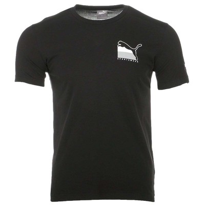 

Puma Athletics Advanced Crew Neck Футболка с коротким рукавом Мужские черные повседневные топы 58, Черный, Puma Athletics Advanced Crew Neck Short Sleeve T-Shirt