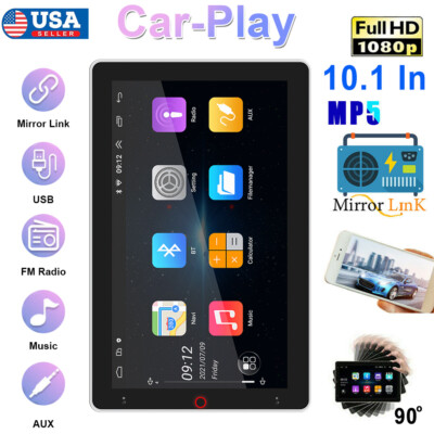10.1'' Android 10 Rotate Vertical Screen WIFI Car Radio Stereo Fully functional