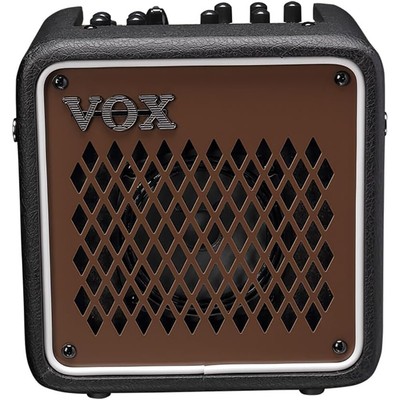 Vox Mini GO 3 3-Watt 1x5'' Portable Battery-Powered Guitar Combo Amp, Earth Brown