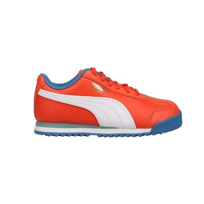 

Puma Roma Go For Lace Up Toddler Boys Size 13 M Кроссовки Повседневная обувь 386538-01, Оранжевый, Puma Roma Go For Lace Up Toddler