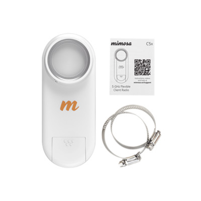New Mimosa C5x 4.9-6.4GHz 8dBi Radio for PTMP/PTP Reliable Versatile IP55 