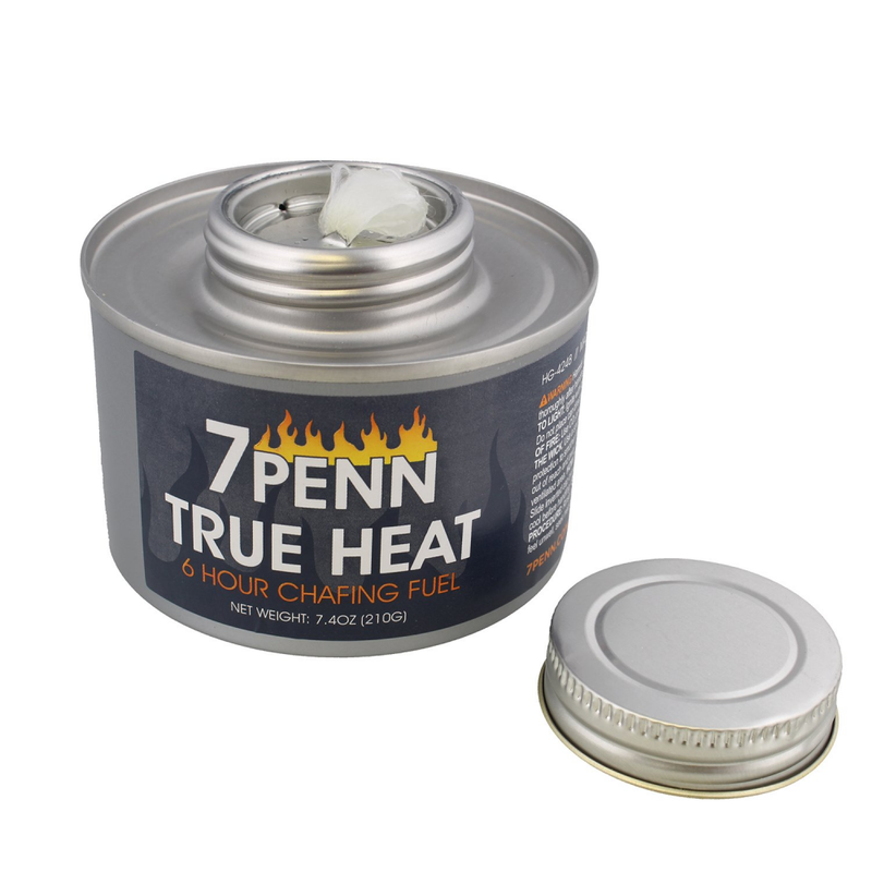 7Penn Liquid Safety Fuel True Heat 6 Hour Cooking 12-Pack & FREE Lid Opener – Fo