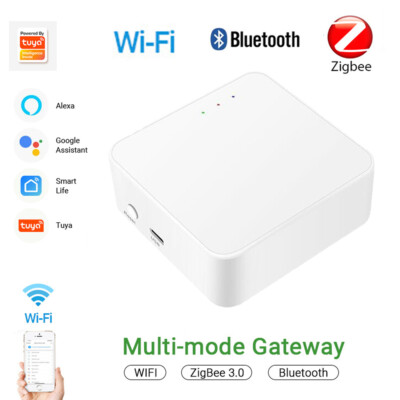 Tuya Zigbee Wireless Gateway Smart Multi-mode WiFi Bluetooth Zigbee 3.0 HUB 