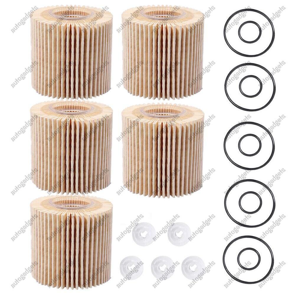 Set of 5  Oil Filter 04152-YZZA6 For Toyota Prius Corolla Scion IM XD 2009-2015