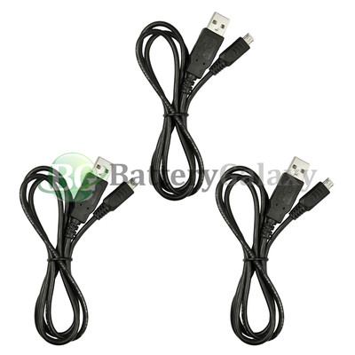 3 Micro USB Charger Cable Cord for Android Phone Samsung Galaxy Note 1 2 3 4 5