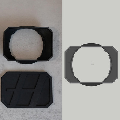 3D Print PC Customize Lens Hoods Cover Hood For Voigtlander Fuji VILTROX Leica