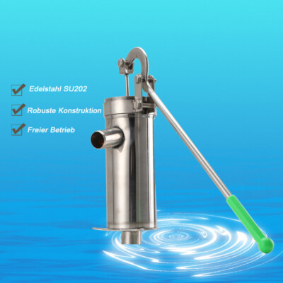 Hand Pump Suction Pump Stainless Steel Home Shallow Well Manual Water Jet Pump