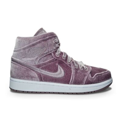 

Женские кроссовки Nike Air Jordan 1 Mid SE Purple Velvet - DQ8397 500 - фиолетовый дымчатый