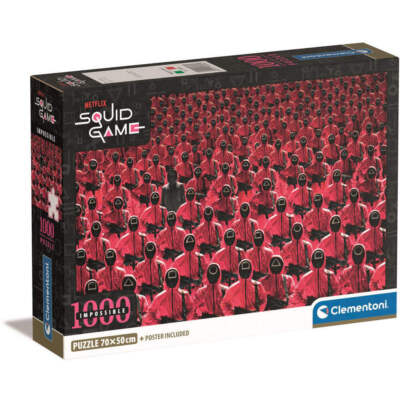 Clementoni Impossible Squid Game 100-Piece Puzzle Premium and Challenging