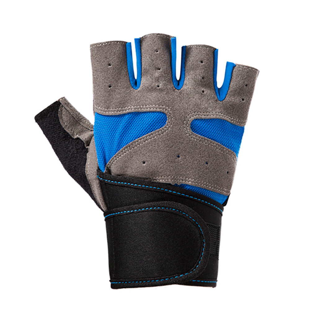 Unisex Adults MTB Road Bike Half Finger Glove Cycling Short Fingerless Gloves