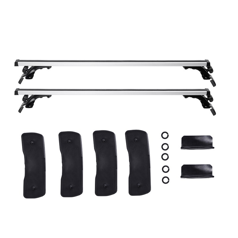 Pair Car Top Roof Rack Rail Cross Bar Luggage Carogo Carrier for NISSAN Juke