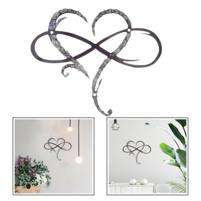 Delicate Unique Metal Love Sign Wall Garden Wall Decoration Garden Home Use