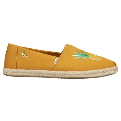 

Желтые женские повседневные туфли без шнуровки TOMS Alpargata Rope 10015683T, Желтый, TOMS Alpargata Rope Slip On