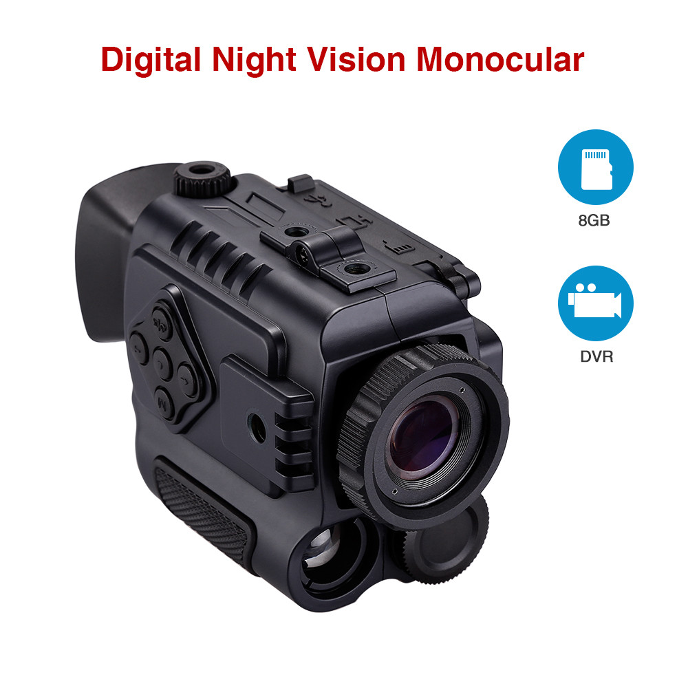 BOBLOV P4 Night Vision Monocular 5X Digital Zoom Infrared Scope