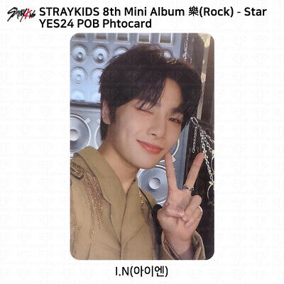 Stray Kids 8th Mini Album 樂 Rock Star rockstar POB Photocard AM WM BDM MK