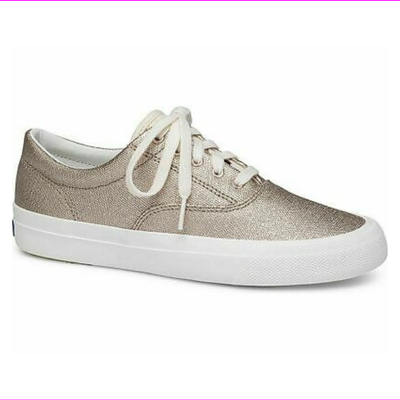 keds metallic rose gold