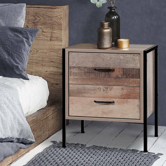 Artiss Bedside Table Drawers Nightstand Metal Oak Bedside Tables Gumtree Australia Melbourne City Melbourne Cbd 1260762525