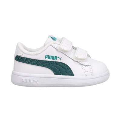 

Puma Smash V2 Slip On Toddler Boys Белые кроссовки Повседневная обувь 36517436, Белый, Puma Smash V2 Slip On Toddler