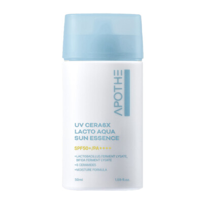 [APOTHE] UV Cera 6X Lacto Aqua Sun Essence - 50ml (SPF50+ PA++++)