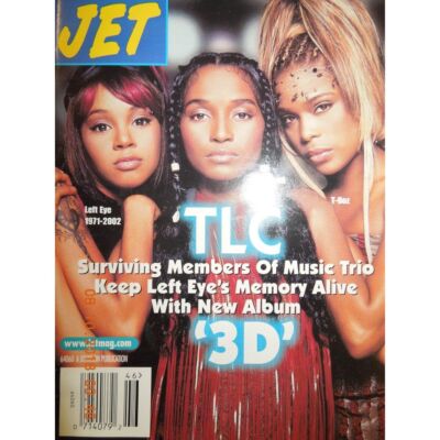 LISA LEFT EYE LOPES jet magazine TLC chilli T-BOZ  no label KEEP MEMORY ALIVE