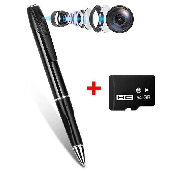 1080P HD Pocket Mini Camera DVR Cam Voice Video Recorder W/ 64GB TF Card - Image 3