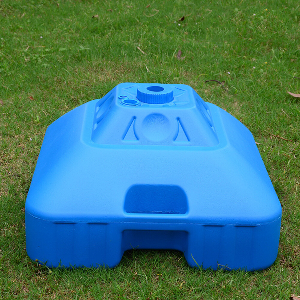 New 30L Parasol Base Plastic Umbrella Stand Sunshade Holder Filled