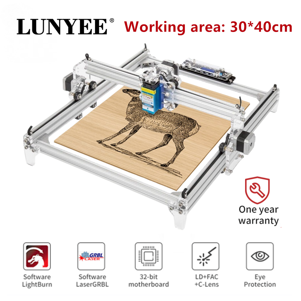 CNC Machine Laser Engraving 0.5W Laser Module DIY Cutter Woo