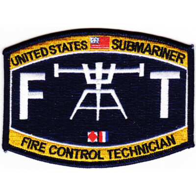 Weapons Rating Submarine Fire Control Technician Patch