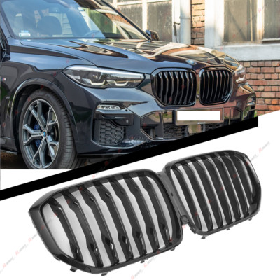 Fit for BMW X5 G05 2019-2022 Front Kidney Grill Grille Gloss Black M-Performance