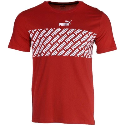

Футболка Puma Revolve Cb с круглым вырезом и короткими рукавами, мужская, размер , спортивный Cas, Красный, Puma Revolve Cb Graphic Crew Neck Short Sleeve T-Shirt