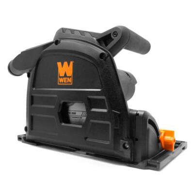 WEN Sidewinder Plunge Cut Track Saw 10-Amp+Depth Adjustment+Keyed Blade Change