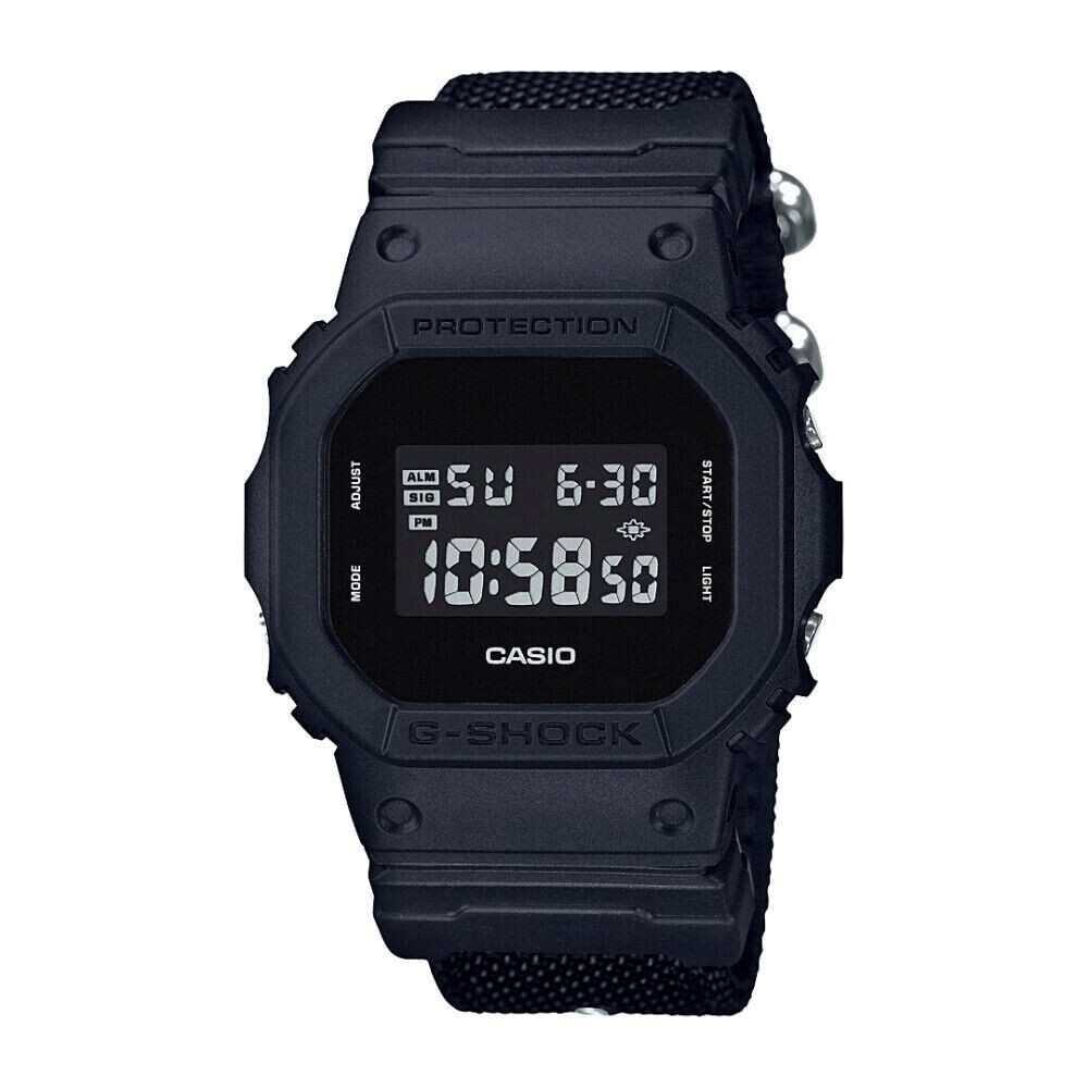m　CASIO G-SHOCK DW-5600BBN-1DR Casio G-SHOCK DW5600BBN-1 Military Black Cordura Nylon Strap