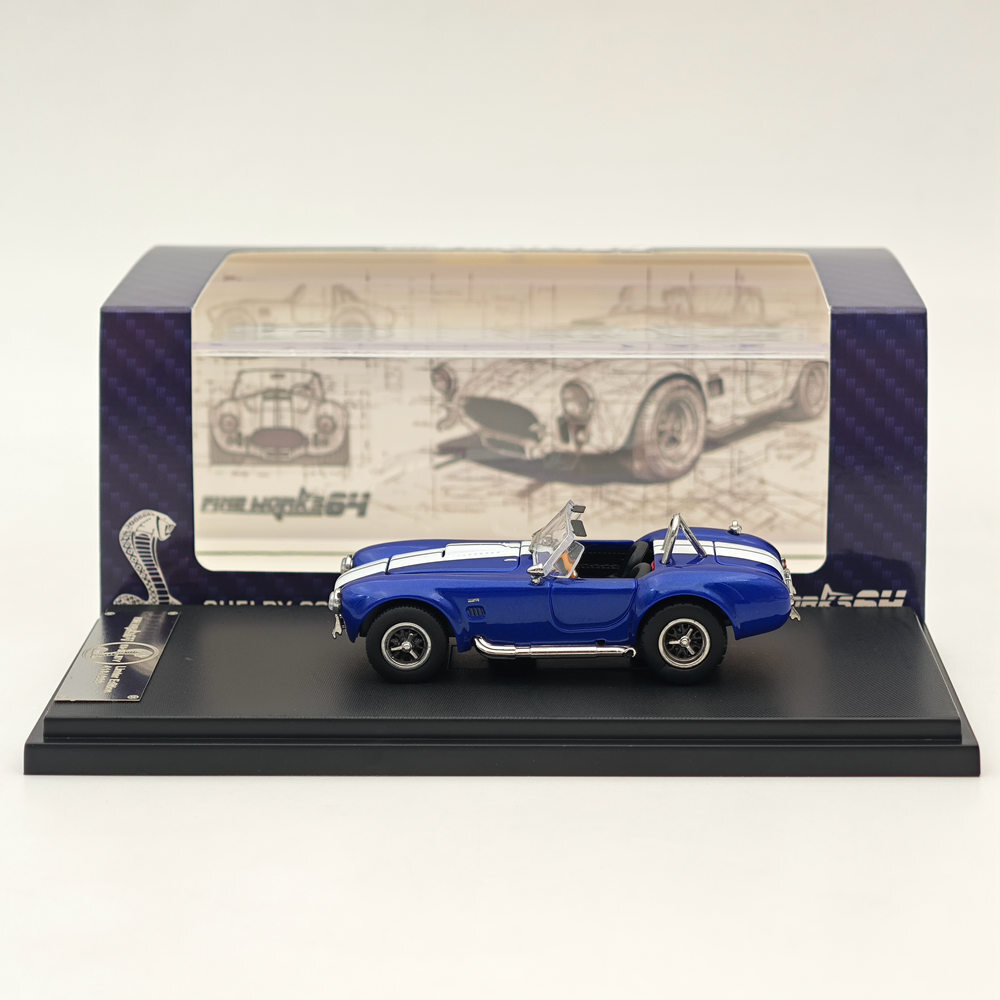 1/64 Fine Works Ford SHELBY COBRA 427S/C Blue Limit 999pcs