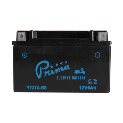 Battery (12V TX7A-BS); Genuine, Yamaha, Kymco
