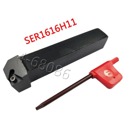 SER1616H11 16*100mm Lathe Threading Turning Tool holder for 11ER AG60 insert