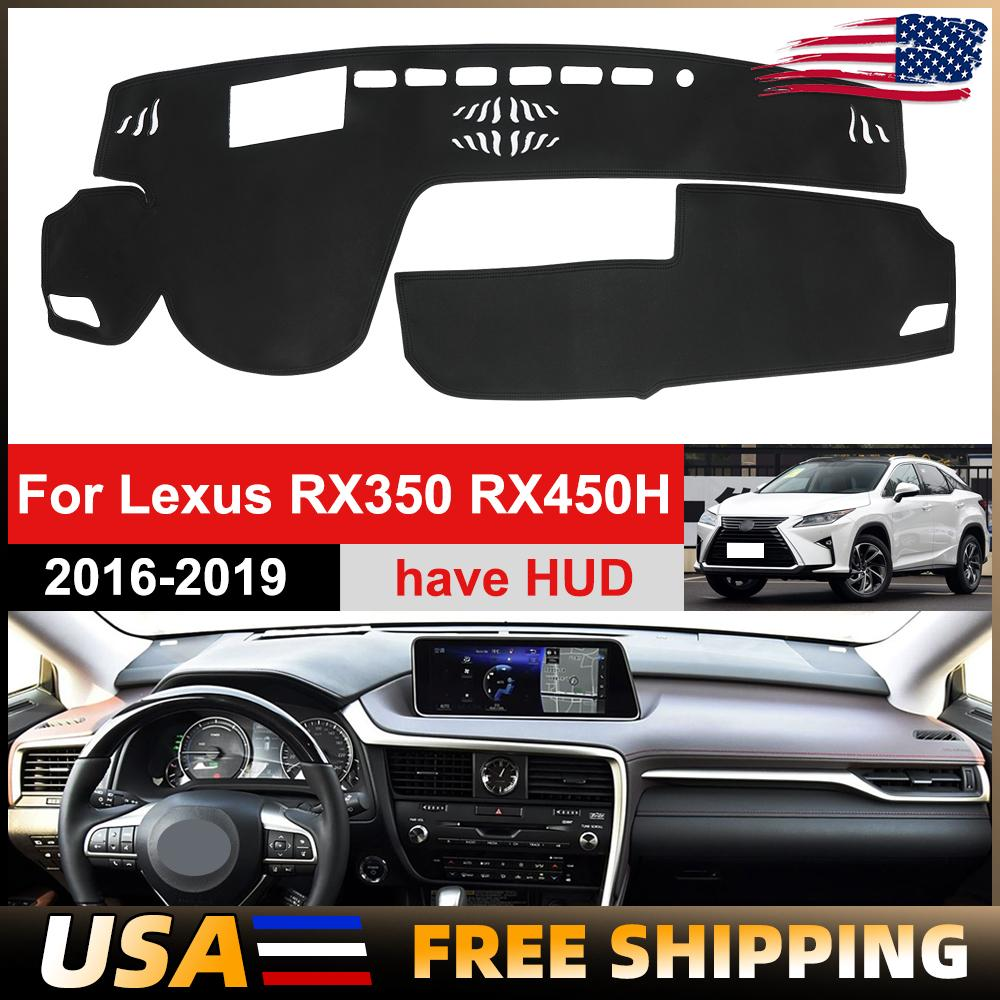 Leather Dashboard Dash Cover Dashmat Mat Carpet pad For Lexus RX350L RX450H 2016