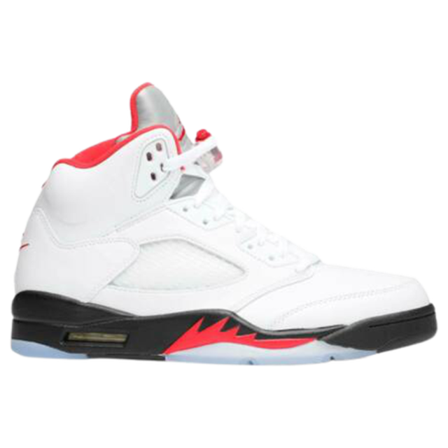 Jordan 5 OG 1990 White Fire Red