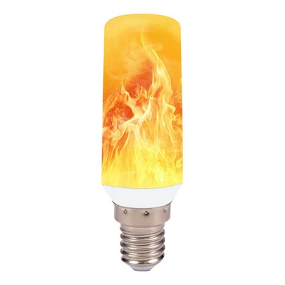 E12/E14/B22 LED 5W Simulated Nature Flicker Light Bulb E27 Flame Effect Lamp US