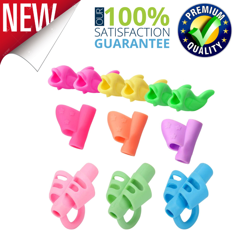 Grips For Kids Handwriting Preschool Silicone Pencil Holder 3 Type