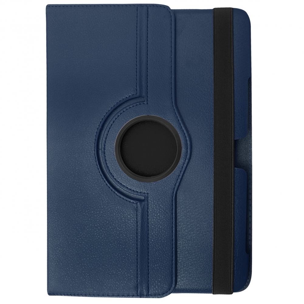 BORSA CUSTODIA BOOK CASE ROTATED per SAMSUNG GALAXY TAB 4 7.0 BLU