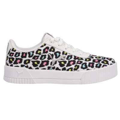 

Puma Carina Summer Cat Leopard Platform Infant Girls Коричневая повседневная обувь 381782-0, Коричневый, Puma Carina Summer Cat Leopard Platform Infant