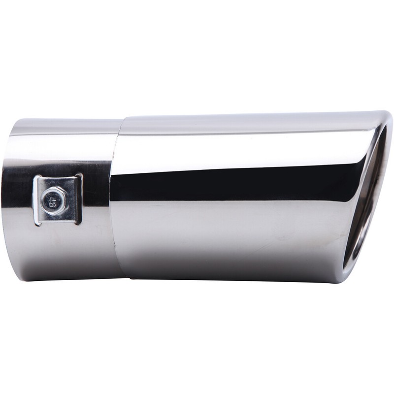 Car Chrome Stainless Steel Rear Exhaust Pipe Tail Muffler Tip For Toyota Camry