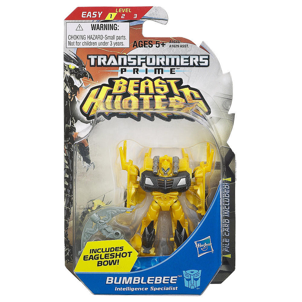 transformers prime beast hunters bumblebee toy